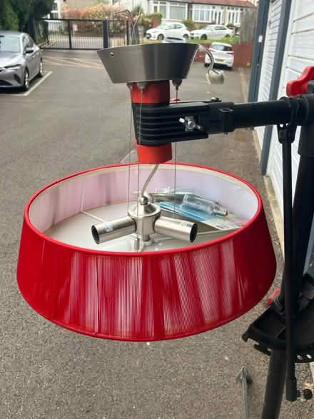 Photo of free Pendant lamp shade with new bulbs (Chipping Barnet EN5) #2