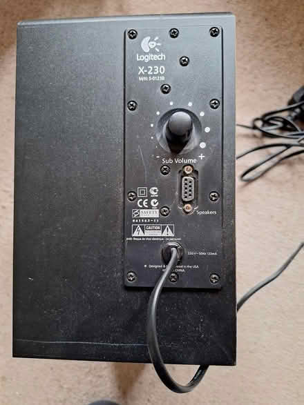Photo of free Logitech bass speaker #2 (Nether Edge Sheffield S7) #2