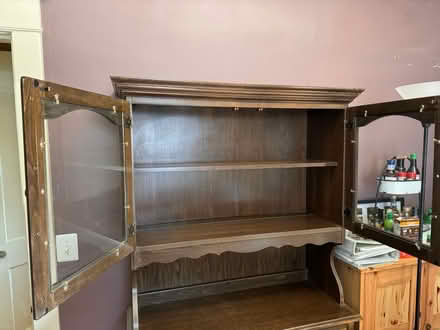 Photo of free Wood dining room hutch (Langdon (20018)) #2