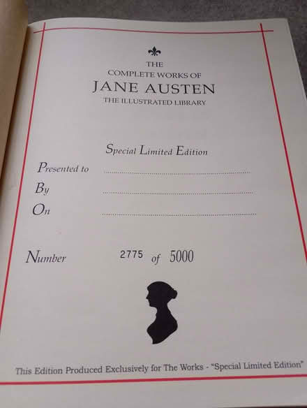 Photo of free The Complete Works of Jane Austen (Loughborough LE11) #2