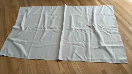 Photo of free 3 beige curtain panels (Chevy Chase DC) #1