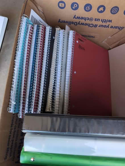 Photo of free School Notebooks & 3 Ring Binders (SW Longmont) #2