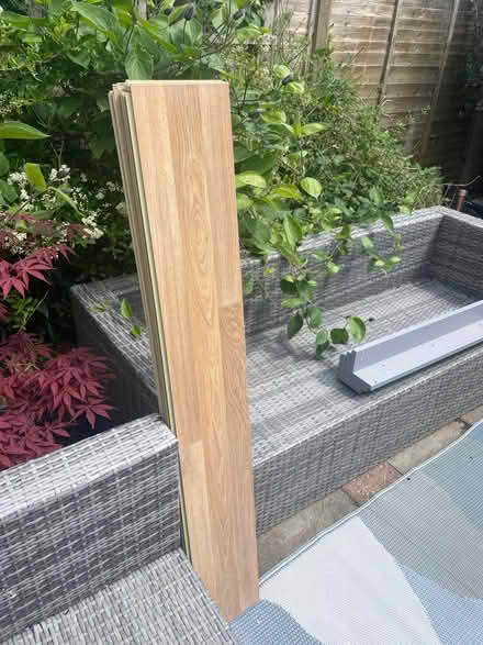 Photo of free 7 lengths laminate flooring (Hassocks, BN6) #1