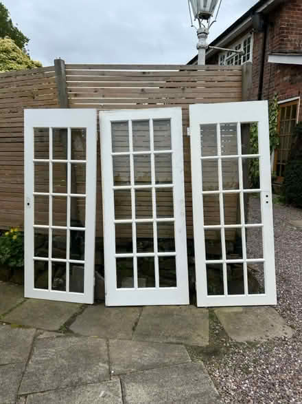 Photo of free Three glass panel doors (Lymm) #1