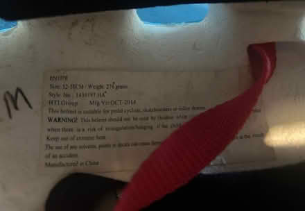 Photo of free Child’s helmet (Bernards Heath AL3) #4