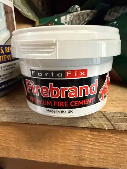 Photo of free Fireplace cement NEW (W13) #1