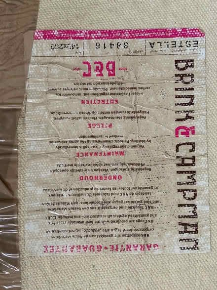 Photo of free Brink & Campman 'Estella' rug 140 x 200cm, beige (Churchstoke SY15) #3