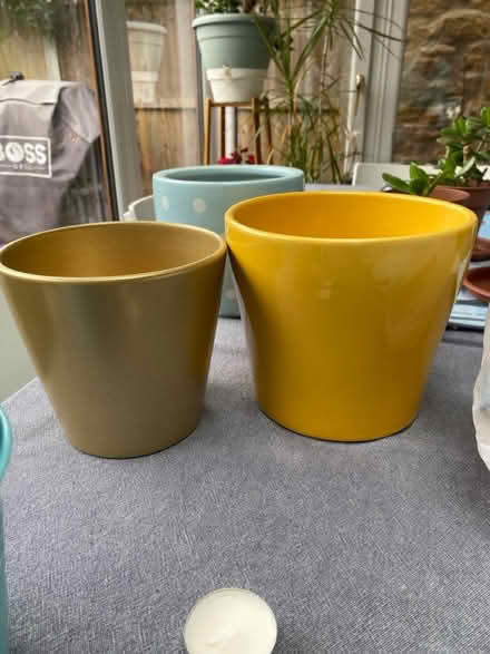 Photo of free Indoor flower pots (Great Bourton, OX17) #2