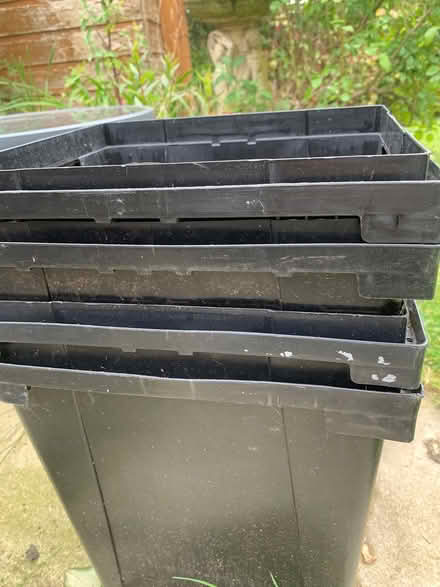 Photo of free 4 black tubs (Coventry CV6) #1