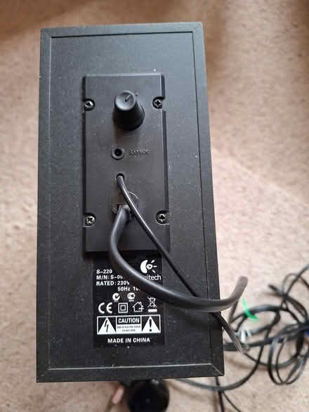 Photo of free Logitech bass speaker (Nether Edge Sheffield S7) #2