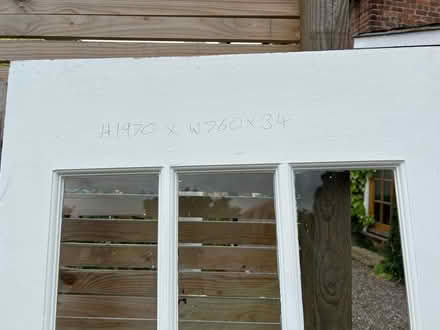 Photo of free Three glass panel doors (Lymm) #2