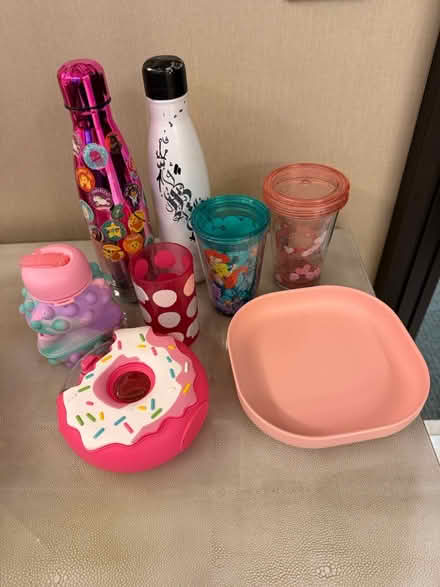 Photo of free Kids bottles , cups and plate (SW11) #2