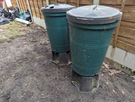 Photo of free 2x Rain water butt with standa (Irlams o' th' Height M6) #2