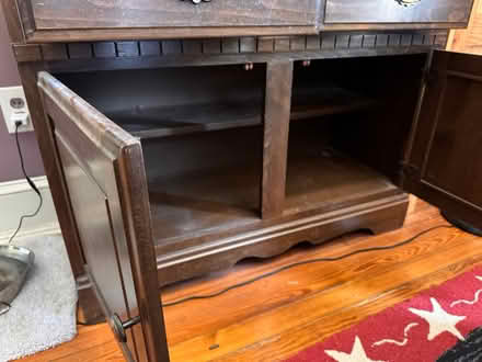 Photo of free Wood dining room hutch (Langdon (20018)) #4