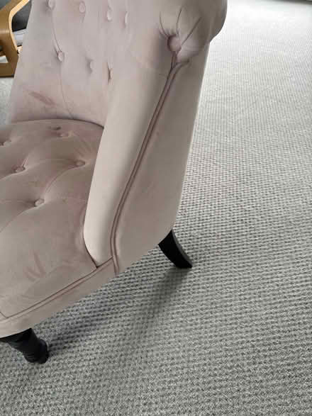Photo of free Pale pink dressing table chair (Bexleyheath DA7) #2
