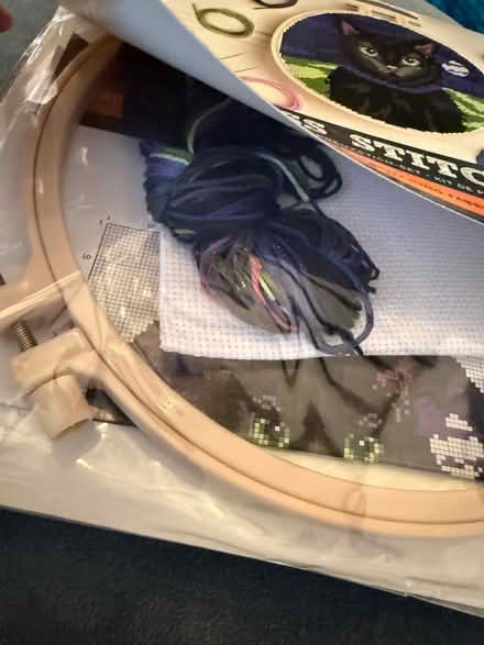 Photo of free Black Cat Cross Stitch Kit (Eastbourne BN21) #4