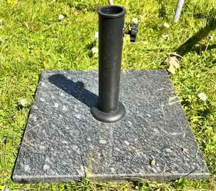 Photo of free Garden Table, 4 chairs w/parasol (East Kilbride) #3
