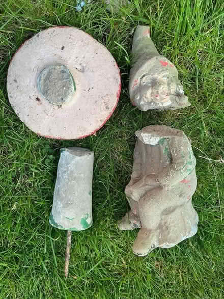 Photo of free Garden Gnome and Toadstool (BR6) #2