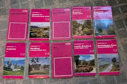 Photo of free 23 Ordnance Survey Landranger Maps (Caldy Valley CH3) #1