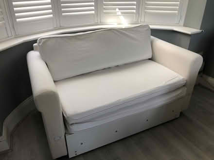 Photo of free Sofa hagalund foldable (Haslucks Green B90) #4