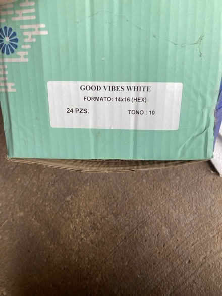 Photo of free White hexagon tiles (Solihull, B90 4) #2