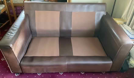 Photo of free Leather 2 Seat Sofa (Plymstock, PL9) #2