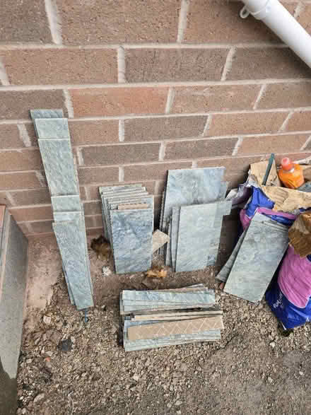 Photo of free Porcelain tile offcuts (New Longton PR4 4) #1