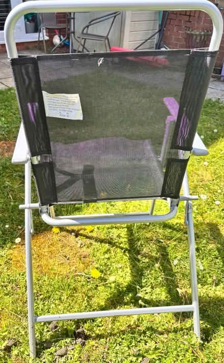 Photo of free Garden Table, 4 chairs w/parasol (East Kilbride) #4
