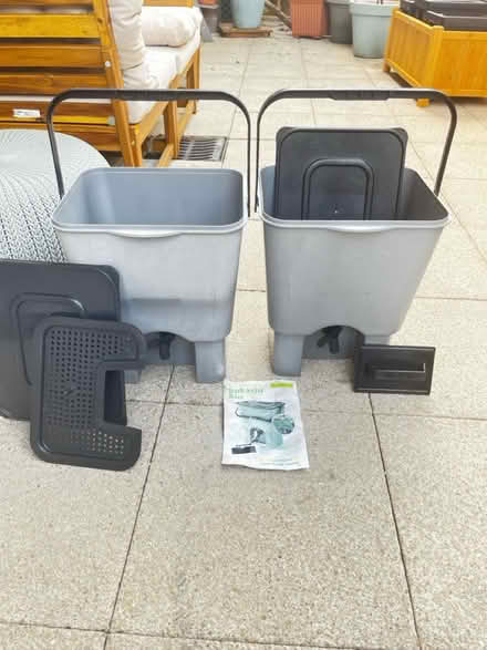 Photo of free 2 Bokashi Bins (No Bran) (HA8 / Edgware) #1