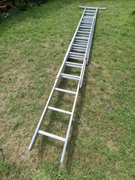 Photo of free 3 x 12 rung combination ladder (East Acton W3) #1