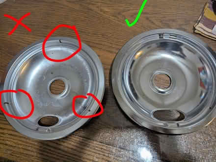 Photo of free Stove drip pans (Japantown, San Jose) #2