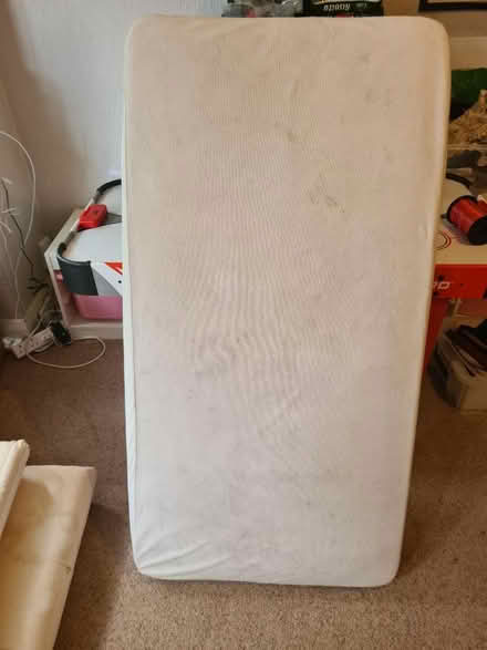 Photo of free Childrens cot mattress (Hook roundabout KT9) #1