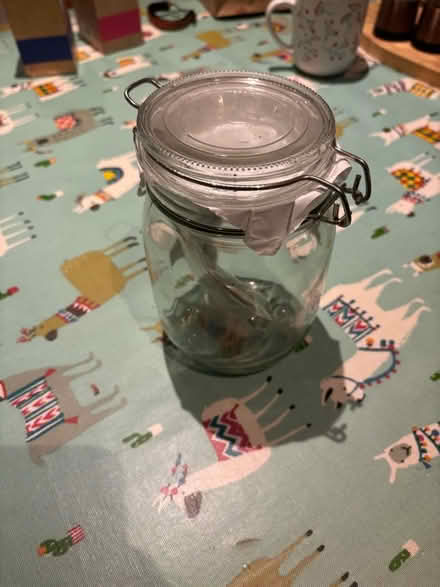Photo of free New ikea 1 liter glass jar (Twerton BA2) #3