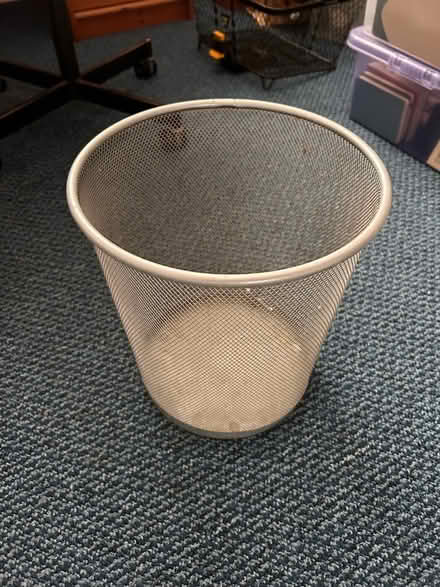 Photo of free Metal mesh office waste bin (Skerton LA1) #1