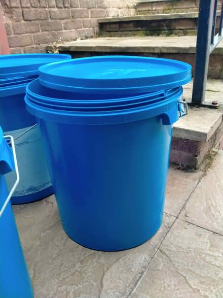 Photo of free 6 x 25 litre buckets with lids (Penrith CA11) #2