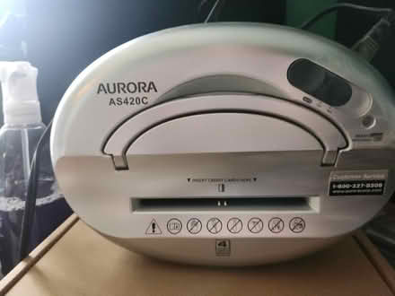 Photo of free Desktop shredder (central Aurora) (Central Aurora) #1