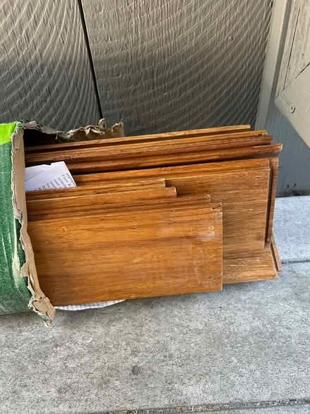 Photo of free 8 strips bamboo flooring (Palo Alto, near Cal Ave) #4