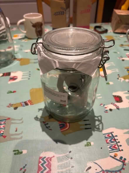 Photo of free New ikea 1 liter glass jar (Twerton BA2) #1