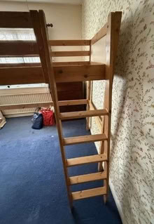 Photo of free IKEA high sleeper bed (Trowbridge BA14) #2