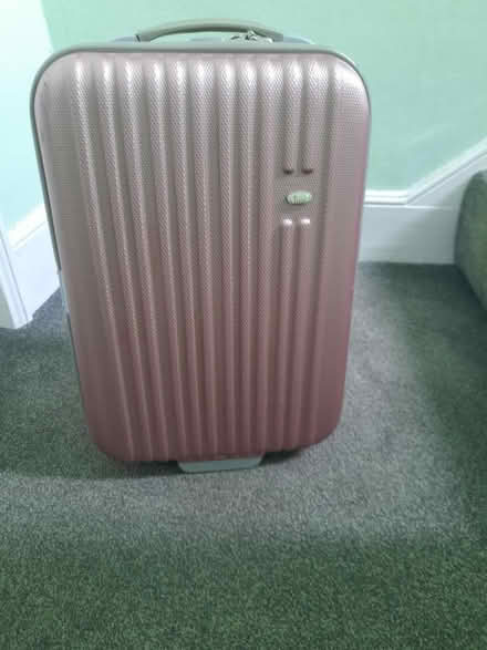Photo of free Hand luggage suitcase, pink (Greenwich, SE10) #2
