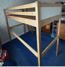 Photo of free IKEA high sleeper bed (Trowbridge BA14) #3