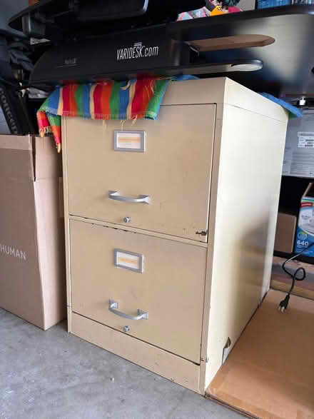 Photo of free 2-drwr file cabinet Sausalito (Above Remington Dog Park) #3