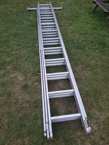 Photo of free 3 x 12 rung combination ladder (East Acton W3) #3