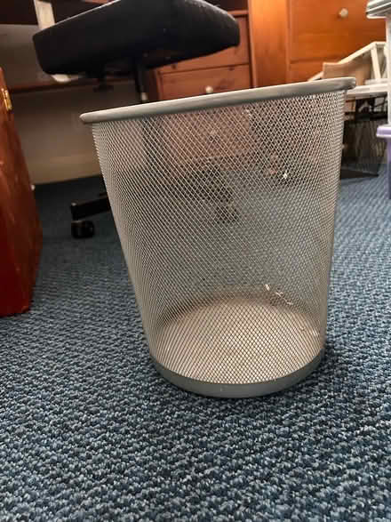 Photo of free Metal mesh office waste bin (Skerton LA1) #2