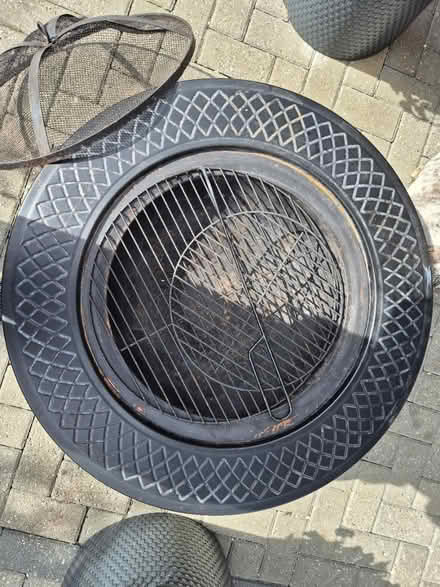 Photo of free Round fire pit and weather cover (Welling DA16) #2