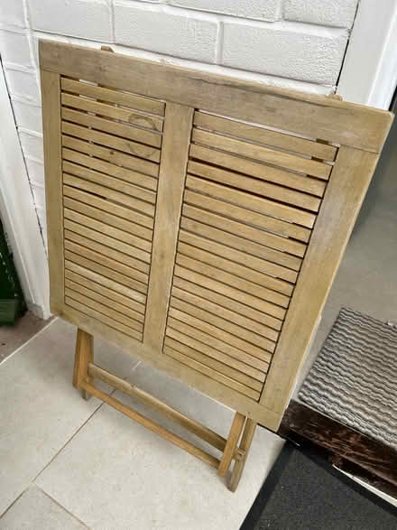 Photo of free Small outdoor folding table (The Dales IP1) #1