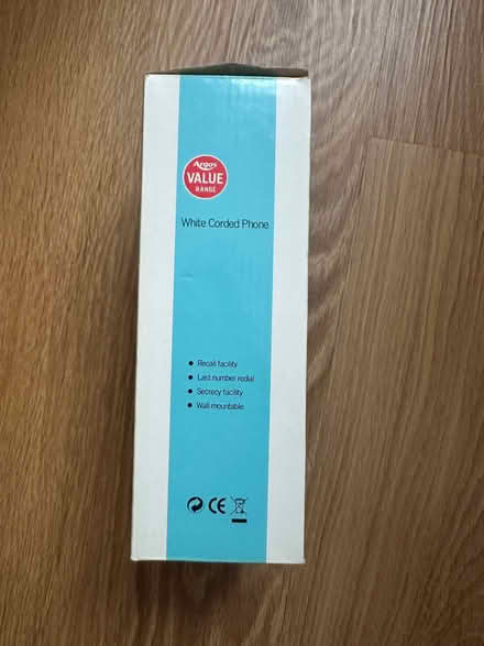 Photo of free Argos White Corded Phone (Old Woking GU22) #3