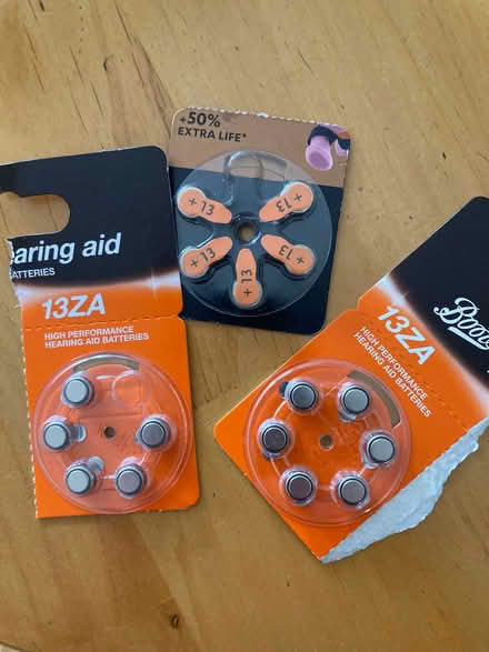 Photo of free Hearing aid batteries (Bear Flat BA2) #1