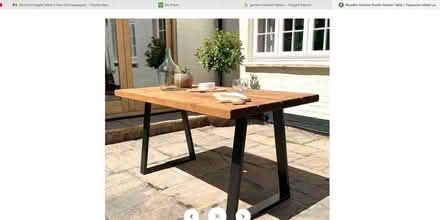 Photo of Garden table small or medium size (Ebley GL5) #1