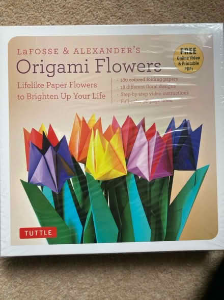 Photo of free Origami flowers kit (Purley) #1